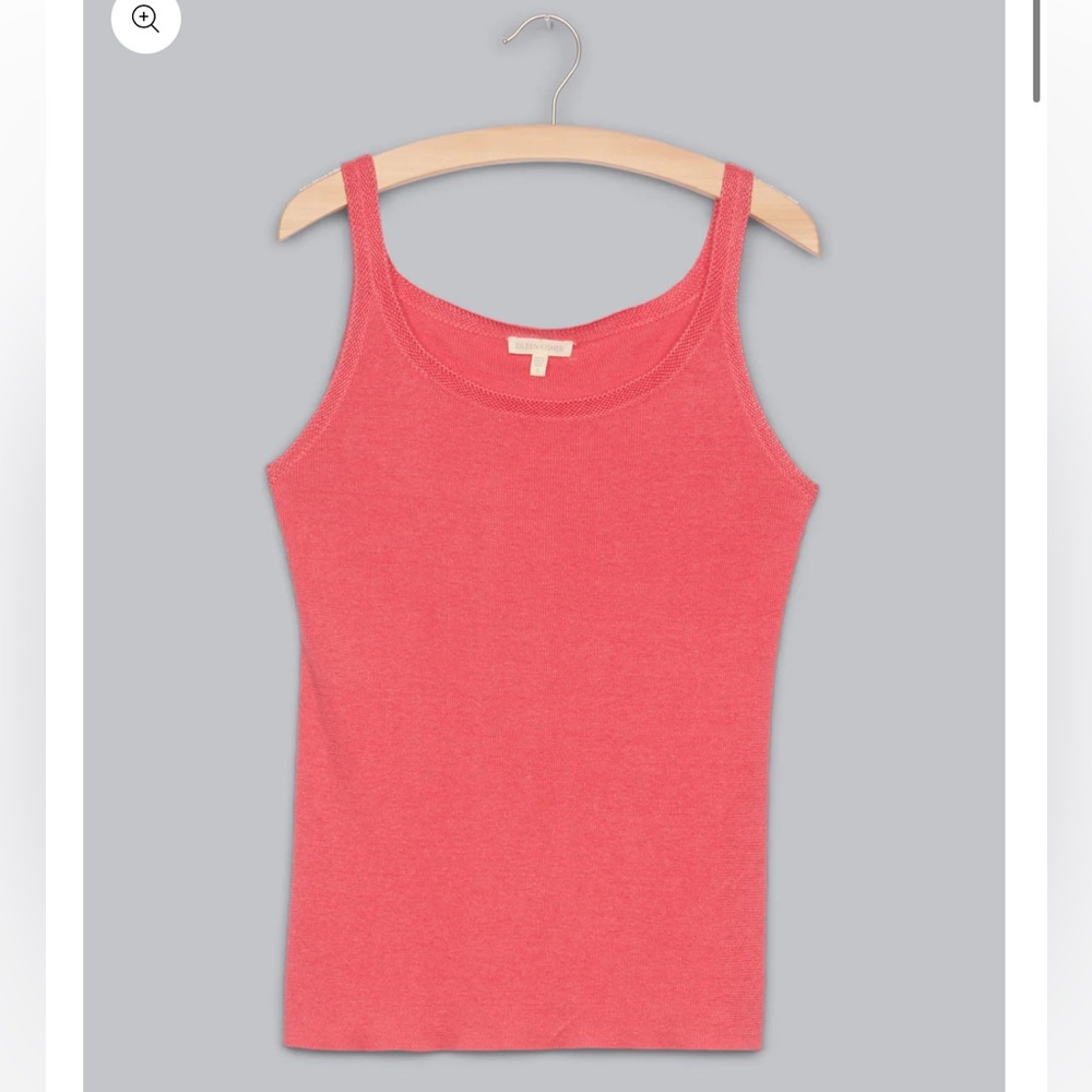 Eileen Fisher Pink Hemp Tank Top